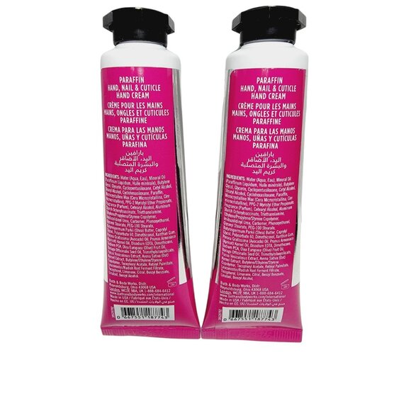 2 PARAFFIN Hand Nail Cuticle Bath Body Works Shea Butter Hand Cream 1oz Each NEW - Picture 5 of 6